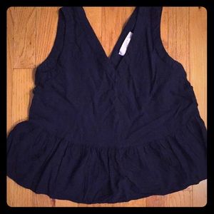 Loft peplum tank size xs petite